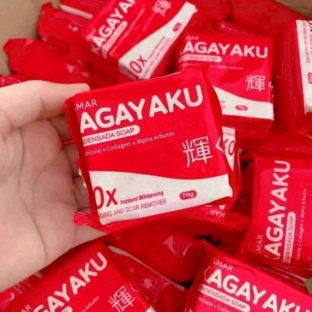 Kagayaku Pink Condensada Soap - Instant Whitening x2 - Picture 2 of 3